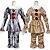cheap Cosplay &amp; Costumes-Pennywise It Clown Killer Clown Cosplay Costume Outfits Costume Men&#039;s Teen Adults&#039; Halloween Halloween Festival / Holiday Cotton / Polyester Blend Gray / Light Gold Men&#039;s Women&#039;s Couple&#039;s Easy / Top