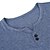 baratos Men&#039;s-Homens Camiseta Camisa Social Côr Sólida Decote V Colarinho Com Botões Casual Diário Manga Longa Botão para baixo Blusas Simples Básico Formal Moda Verde Preto Azul / Verão