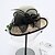 abordables Chapeaux-Chapeau de Fête Soirée Mariage Occasion spéciale Chapeau Fleur Femme Beige Noir Couleur unie Portable Protection Solaire Respirable / Gris / L&#039;autume / L&#039;hiver / Printemps / Eté