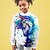 preiswerte Kapuzenpullover &amp; Sweatshirts für Mädchen-Mädchen 3D Pferd Kapuzenshirt Langarm 3D-Druck Herbst Aktiv Polyester kinderkleidung 4-12 Jahre Regular Fit