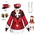 cheap Anime Cosplay-Inspired by Genshin Impact Klee Anime Cosplay Costumes Japanese Cosplay Suits Outfits Top Gloves Socks For Women&#039;s / Shorts / Scarf / Hat / Bow Tie / Shorts