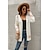 cheap Women&#039;s Clothing-Women&#039;s Cardigan Color Block Oversized Knitted Stylish Cinched Long Sleeve Sweater Cardigans Fall Winter Open Front Orange Black