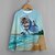 billige Hættetrøjer og sweatshirts til piger-Børn Pige T-shirt Langærmet Lyseblå 3D-udskrivning Kat Dyr Aktiv 4-12 år / Efterår