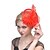 preiswerte Hüte-Damen Haarklammer Party Party Kopfbedeckungen Volltonfarbe / Rot / Blau / Lila / Herbst / Winter