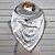 cheap Scarves &amp; Bandanas-Women&#039;s Infinity Scarf White Dailywear Sport Holiday Scarf Print / Fall / Winter / Polyester