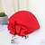 cheap Hats-Women&#039;s Artistic / Retro Party Wedding Special Occasion Beret Hat Newsboy Cap Flower Flower Wine Black Hat Portable Sun Protection Ultraviolet Resistant / Red / Gray / Fall / Winter / Spring