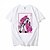 cheap Everyday Cosplay Anime Hoodies &amp; T-Shirts-Neon Genesis Evangelion Cosplay Anime Cartoon Manga Print Harajuku Graphic Kawaii T-shirt For Men&#039;s Women&#039;s Adults&#039; Hot Stamping