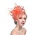 abordables Chapeaux-Femme Pince à Cheveux Soirée Soirée Coiffure Couleur unie / Noir / Jaune / Rouge / Bleu / Violet