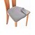 abordables Fundas Removibles-Funda de asiento para silla de comedor, funda elástica para silla, suave, liso, color sólido, duradero, lavable, protector de muebles para comedor, fiesta