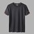 cheap Men&#039;s-LITB Basic Men&#039;s Quick Dry T-Shirt Ultra Light Tee Breathable High Elasticity Solid Color