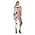 cheap Cosplay &amp; Costumes-Burlesque Clown Pennywise It Clown Zentai Suits Costume Women&#039;s Teen Adults&#039; Geek &amp; Chic Halloween Festival / Holiday Cotton / Polyester Blend White Women&#039;s Couple&#039;s Easy Carnival Costumes