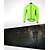 cheap Cycling Clothing-Nuckily Men&#039;s Cycling Jacket Rain Jacket Packable Waterproof Windproof UV Protection Bike Mountain Bike MTB Road Bike Cycling City Bike Cycling Jacket Windbreaker Green White Black Bike Wear