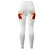 cheap Exercise, Fitness &amp; Yoga Clothing-21Grams® Women&#039;s Yoga Pants High Waist Cropped Leggings Tummy Control Butt Lift White Yoga Fitness Gym Workout Summer Sports Activewear High Elasticity / Athletic / Athleisure