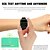 economico Others-f16 braccialetto intelligente fascia ecg frequenza cardiaca pressione sanguigna ossigeno nel sangue monitoraggio del sonno fitness tracker orologio intelligente impermeabile