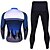 cheap Cycling Clothing-21Grams® Men&#039;s Cycling Jersey with Tights Long Sleeve Spandex Polyester Purple Green Orange Polka Dot Funny Bike 3D Pad Breathable Quick Dry Moisture Wicking Back Pocket Clothing Suit Sports Mountain