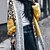 cheap Cardigans-Women&#039;s Cardigan Color Block Leopard Knitted Stylish Casual Soft Long Sleeve Regular Fit Sweater Cardigans Fall Winter Open Front Yellow / Going out