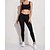 cheap Exercise, Fitness &amp; Yoga Clothing-Women&#039;s Yoga Suit Yoga Set 2 Piece Seamless Clothing Suit Black Gray Yoga Fitness Gym Workout Breathable Quick Dry Moisture Wicking High Waist Sleeveless Sport Activewear High Elasticity / Athletic