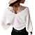 cheap Sweaters-Women&#039;s Pullover Sweater Jumper Solid Color Knitted Lace Trims Stylish Casual Soft Long Sleeve Regular Fit Sweater Cardigans Fall Winter V Neck Light Brown White