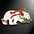 abordables Les Broches de la femme-cerf sika ours polaire halloween citrouille goutte d&#039;huile broche arbre de noël chapeau couronne strass broche perle broche