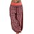 preiswerte Pants-Damen Yogahose Pumphose Unten Haremshosen Faltbarer Taillenbund Palazzo breites Bein Elefant Hippie Boho Rasche Trocknung Feuchtigkeitsabsorbierend Marineblau Armeegrün Weiß Zumba Bauchtanz Yoga