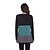 abordables Vestimenta de Mujeres-Mujer Blusa Boho Manga Larga Bloque de color Escote en Pico Plisado Botón Negocios Elegante Vintage Tops Negro