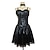 cheap Anime Cosplay-Inspired by Death Note Misa Anime Cosplay Costumes Japanese Cosplay Suits Dresses Dress Gloves Socks For Women&#039;s / Necklace / Gothic Style / Necklace