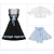 preiswerte Cosplay &amp; Kostüme-Karneval Dirndl Trachtenkleader oben Kleid Schürze Damen Bayerisch Kostüm Schwarz / Baumwolle / Polyester-Mischung