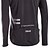 abordables Ropa de ciclismo-21Grams® FIT Hombre Invierno Cortavientos Chaqueta Maillot de Ciclismo Chaqueta de Ciclismo Poliéster Bicicleta Mantiene abrigado Transpirable Secado rápido Abrigo Cima Deportes Color sólido Negro