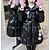 cheap Girls&#039; Jackets &amp; Coats-Kid&#039;s Girls&#039; Jacket &amp; Coat Big red Black Pink Fur Trim Solid Color Glossy Winter 2-6 Years / Cute / Cotton