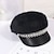 cheap Hats-Women&#039;s Chic &amp; Modern Party Wedding Street Beret Hat Newsboy Cap Pure Color Black Gray Hat Portable Sun Protection Ultraviolet Resistant / Khaki / Fall / Winter