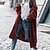 cheap Cardigans-Women&#039;s Cardigan Sweater Jumper Chunky Crochet Knit Knitted Cowl Solid Color Home Weekend Stylish Basic Fall Winter Wine Red Denim Blue S M L / Cotton / Long Sleeve / Open Front / Casual
