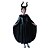 cheap Anime Cosplay-Movie / TV Theme Costumes Maleficent Dress Crown Cloak Girls&#039; Kid&#039;s Halloween Movie / TV Theme Costumes Halloween Halloween Masquerade Festival / Holiday PU Leather Terylene Black Easy Carnival