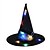 cheap Hats-Women&#039;s Fashion Party Halloween Masquerade Party Hat Pure Color Glitter Black Red Hat Portable Cosplay / Orange / Purple / Fall / Winter / Vintage