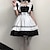 abordables Cosplay de Manga-Inspiré par Cosplay Tenus de Soubrette Manga Costumes de Cosplay Japonais Costumes de Cosplay Robes Robe Tour de Cou Bracelet Pour Femme / Douce Lolita / Gothique Lolita