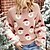 abordables Sweaters &amp; Cardigans-Pull laid Pullover Sauteur Femme Bonhomme de neige Tricoté Acrylique à la mode Décontractée Flexible Standard Pull Cardigans L&#039;autume L&#039;hiver Col Ras du Cou Rose Claire Noir Gris / Manches Longues