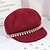 cheap Hats-Women&#039;s Chic &amp; Modern Party Wedding Street Beret Hat Newsboy Cap Pure Color Wine Black Hat Portable Sun Protection Ultraviolet Resistant / Imitation Pearl / Gray / Fall / Winter