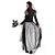 cheap Anime Cosplay-Skeleton / Skull Vampire Ghost Bride Costume Party Prom Women&#039;s Teen Adults&#039; Gothic Halloween Festival / Holiday Cotton / Linen Blend Black Women&#039;s Easy Carnival Costumes / Dress / Headwear / Dress