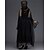 cheap Anime Cosplay-Witch Vampire Dress Cosplay Costume Women&#039;s Adults&#039; Halloween Halloween Halloween Festival / Holiday Terylene Black Women&#039;s Easy Carnival Costumes Solid Color / Gloves / Cloak / Gloves / Cloak