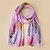 cheap Scarves &amp; Bandanas-Women&#039;s Chiffon Scarf Multi-color Holiday Scarf Graphic / All Seasons