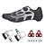cheap Cycling Shoes-SIDEBIKE Adults&#039; Bike Shoes Carbon Fiber Breathable Reflective Strips Road Cycling Cycling / Bike Recreational Cycling Bule / Black Men&#039;s Women&#039;s Cycling Shoes