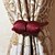 abordables Tissu de Maison-2 pc aimant rideaux bandages boucle créative maison textile rideau sangle boucle porte-fenêtre accessoires décoratifs