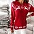 cheap Sweaters &amp; Cardigans-Women&#039;s Sweater Ugly Sweater Pullover Animal Knitted Stylish Casual Soft Long Sleeve Regular Fit Sweater Cardigans Fall Winter Crew Neck Green Red White