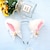 cheap Kids&#039; Headpieces-Kid&#039;s Vintage Girls&#039; Performance Multi Color / Cat Hair Accessories Bell Folding Fox Ears White Hair Pink Bowknot-Golden Bell / Bell Folded Fox Ears Black Hair Pink Bowknot-Golden Bell / Headbands