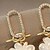 cheap Earrings-1 Pair Drop Earrings Earrings Women&#039;s Wedding Gift Date Classic Alloy Wedding Birthday