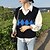 abordables Jerséis-Mujer Chaleco Patrón Sin Mangas Cárdigans suéter Escote en Pico Gris Color Caquí Negro