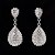 cheap Others-Women&#039;s Jewelry Set Bracelet Bangles Drop Earrings Pave Elegant Fashion European Italian everyday Iced Out Imitation Diamond Earrings Jewelry 2 Rows / 3 Rows / 4 Rows For Party Wedding Prom