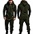 cheap Running &amp; Jogging Clothing-Men&#039;s One Piece Cotton Winter Activewear Jumpsuit