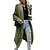 cheap Cardigans-Women&#039;s Cardigan Sweater Shirt Collar Cable Knit Polyester Knitted Fall Winter Long Outdoor Home Holiday Stylish Casual Soft Long Sleeve Pure Color Black Pink Army Green S M L