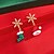 cheap Women&#039;s Jewelry-Women&#039;s Earrings Christmas Dainty Earring Christmas Tree / Gold / Red / Green / Fall / Winter
