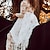 abordables Robes pour Filles-Enfants Fille Couleur Pleine Robe du quotidien manche longue Le style mignon Princesse Dentelle Maille Brodée Maxi Coton Automne Hiver Robe Trapèze Robe en Tulle 3-12 ans Blanche Rose Claire Beige
